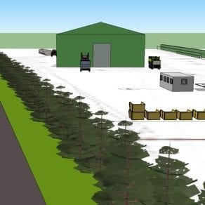 Waste transfer station